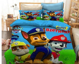 Laden Sie das Bild in den Galerie-Viewer, PAW Patrol Staffel 1 Cosplay-Bettwäsche-Set Steppdecke Bettbezug Bettsets