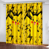 Laden Sie das Bild in den Galerie-Viewer, Pikachu-Vorhänge, verdunkelnde Fenstervorhänge