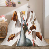 Laden Sie das Bild in den Galerie-Viewer, Cartoon Pokemon Pikachu Flanell Fleece Decke Überwurf Cosplay Decken