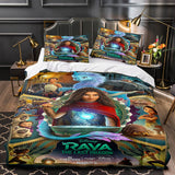 Laden Sie das Bild in den Galerie-Viewer, Raya und der letzte Drache Bettwäsche Cosplay Quilt Bettbezüge Dekoration Bett
