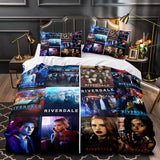 Laden Sie das Bild in den Galerie-Viewer, Riverdale TV Cosplay Bettwäsche-Set Bettbezüge Quilt Bettwäsche-Sets