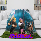 Laden Sie das Bild in den Galerie-Viewer, Roblox Flanell-Fleecedecke