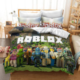 Laden Sie das Bild in den Galerie-Viewer, Roblox Cosplay Kinderbettwäscheset Quiltbezüge