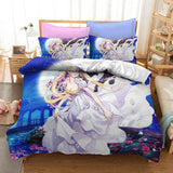 Laden Sie das Bild in den Galerie-Viewer, Sailor Moon Cosplay Grils Bettwäsche-Set UK Quilt Bettbezug Bett-Sets