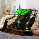 Laden Sie das Bild in den Galerie-Viewer, She Hulk Decke Flanell Fleece Decke Überwurf Cosplay Decke Raumdekoration