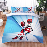 Laden Sie das Bild in den Galerie-Viewer, Skifahren Sport Bettwäsche Set Quilt Cover