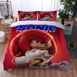 Laden Sie das Bild in den Galerie-Viewer, Sonic the Hedgehog 2 Bettwäscheset Cosplay Quilt Bettbezug Bettsets