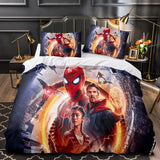 Laden Sie das Bild in den Galerie-Viewer, Spider-Man No Way Home Bettwäsche-Set ohne Füllstoff