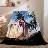 Laden Sie das Bild in den Galerie-Viewer, Spider Man Flanell-Fleecedecke