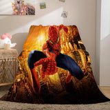 Laden Sie das Bild in den Galerie-Viewer, Spider Man Cosplay Decke Flanell Fleece Decke Überwurf Quilt Decke