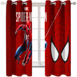 Laden Sie das Bild in den Galerie-Viewer, Spider Man Vorhänge Cosplay Blackout Fensterbehandlungen Drapes Room Decor