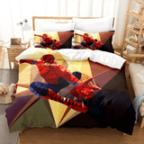 Laden Sie das Bild in den Galerie-Viewer, Spider Man Peter Parker Cosplay Quilt Bettwäsche Set Bettbezug Bettsets