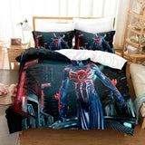 Laden Sie das Bild in den Galerie-Viewer, Spider Man Peter Parker Cosplay Quilt Bettwäsche Set Bettbezug Bettsets