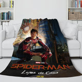 Laden Sie das Bild in den Galerie-Viewer, Spiderman Cosplay-Decke, Flanell-Fleece-Überwurf, Wickeldecke, Nickerchen-Steppdecke