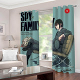 Laden Sie das Bild in den Galerie-Viewer, Spy x Family Vorhänge, 2 Paneele, Verdunkelungsvorhänge für die Raumdekoration