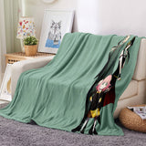 Laden Sie das Bild in den Galerie-Viewer, Spy x Family Flanell-Fleece-Decke, Überwurf, Cosplay-Decke, Dekoration