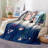 Laden Sie das Bild in den Galerie-Viewer, Spy x Family Flanell-Fleece-Decke, Überwurf, Cosplay-Decke, Dekoration