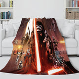 Laden Sie das Bild in den Galerie-Viewer, Star Wars Bettwäsche Flanell-Fleecedecke