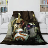 Laden Sie das Bild in den Galerie-Viewer, Star Wars Cosplay Decke Flanell Fleece Decke Überwurf Quilt Decke