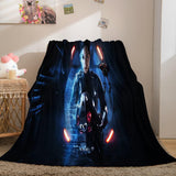 Laden Sie das Bild in den Galerie-Viewer, Star Wars Flanell-Fleecedecke