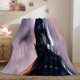 Laden Sie das Bild in den Galerie-Viewer, Star Wars Flanell Fleece Decke Überwurf Cosplay Wrap Nap Quilt Decken