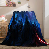 Laden Sie das Bild in den Galerie-Viewer, Star Wars Flanell Fleece Decke Überwurf Cosplay Wrap Nap Quilt Decken