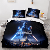 Laden Sie das Bild in den Galerie-Viewer, Star Wars Serie Cosplay Bettwäsche-Set Quilt Bettbezug Bettwäsche-Sets