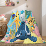 Laden Sie das Bild in den Galerie-Viewer, Die Octonauts Flanell-Fleece-Decke Caroset Throw Quilt Blankets