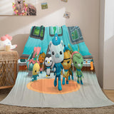 Laden Sie das Bild in den Galerie-Viewer, Die Octonauts Flanell-Fleece-Decke Caroset Throw Quilt Blankets