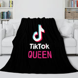 Laden Sie das Bild in den Galerie-Viewer, TikTok Cosplay-Decke Tik Tok Flanell-Fleece-Decke Überwurfdecken