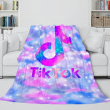 Laden Sie das Bild in den Galerie-Viewer, TikTok UK Decke Tik Tok Flanell-Fleecedecken