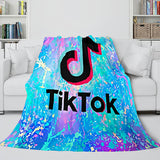 Laden Sie das Bild in den Galerie-Viewer, TikTok UK Decke Tik Tok Queen Flanell Fleece Überwurf Cosplay Decke