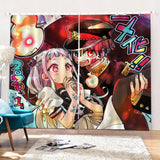 Laden Sie das Bild in den Galerie-Viewer, Toilettengebundene Hanako-kun-Vorhänge Verdunkelungsfenstervorhänge Raumdekoration