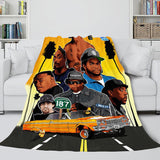 Laden Sie das Bild in den Galerie-Viewer, Tupac Amaru Shakur Flanell-Fleece-Decke