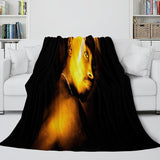 Laden Sie das Bild in den Galerie-Viewer, Tupac Amaru Shakur Flanell-Fleece-Decke