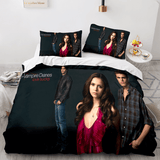 Laden Sie das Bild in den Galerie-Viewer, Twilight The Vampire Diaries Cosplay Bettwäsche-Set Bettbezüge Bett-Sets