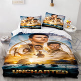 Laden Sie das Bild in den Galerie-Viewer, Uncharted Bettwäsche-Set Quilt Bettbezug Bettwäsche-Sets