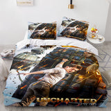 Laden Sie das Bild in den Galerie-Viewer, Uncharted Bettwäsche-Set Quilt Bettbezug Bettwäsche-Sets