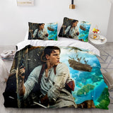 Laden Sie das Bild in den Galerie-Viewer, Uncharted Bettwäsche-Set Quilt Bettbezug Bettwäsche-Sets