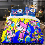 Laden Sie das Bild in den Galerie-Viewer, Unikitty Bettwäsche-Set Quilt Bettbezug Bettwäsche-Sets Kindergeburtstagsgeschenk