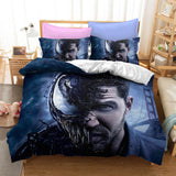 Laden Sie das Bild in den Galerie-Viewer, Venom 2 Cosplay UK Bettwäsche-Set Quilt Bettbezug Bettwäsche-Sets