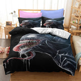 Laden Sie das Bild in den Galerie-Viewer, Venom 2 Cosplay UK Bettwäsche-Set Quilt Bettbezug Bettwäsche-Sets