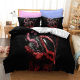 Laden Sie das Bild in den Galerie-Viewer, Venom 2 Cosplay UK Bettwäsche-Set Quilt Bettbezug Bettwäsche-Sets