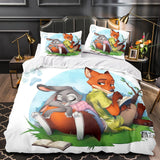 Laden Sie das Bild in den Galerie-Viewer, Zootopia Bettwäsche Cosplay Quilt Bettbezüge Dekoration Bett